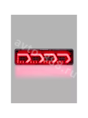 Задние габаритные огни для грузовиков STP-20 24V 45.5*12.5см (2шт) фото 6