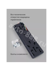 Задние габаритные огни для грузовиков STP-19 24V 46.5*13.5см (2шт) фото 5