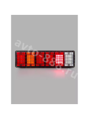 Задние габаритные огни для грузовиков с решеткой STP-22  24V 50.5*14.5см (2шт) фото 3