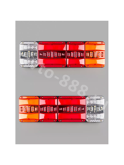 STP-15 Задние габаритные огни для грузовиков  24V 45*14см (2шт) фото 8