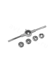 Набор метчиков и плашек, 40 предметов (пластиковый кейс) фото 11