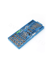 Набор метчиков и плашек, 40 предметов (пластиковый кейс) фото 8