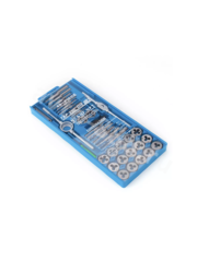 Набор метчиков и плашек, 40 предметов (пластиковый кейс) фото 7