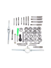 Набор метчиков и плашек, 40 предметов (пластиковый кейс) фото 3