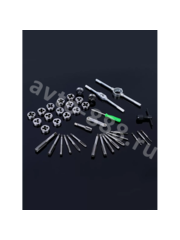 Набор метчиков и плашек, 40 предметов (пластиковый кейс) фото 12