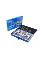 Набор метчиков и плашек, 40 предметов (железный кейс) фото 23