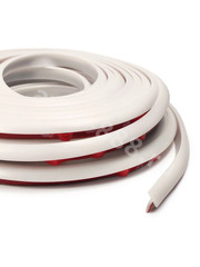 Уплотнитель со скотчем белый, длина 1.7м фото 2