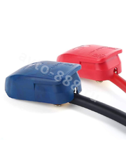 Клеммы для аккумулятора медные (пара) медные фото 5