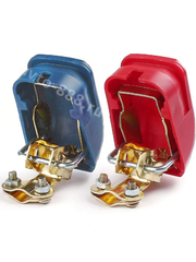 Клеммы для аккумулятора медные (пара) медные фото 8