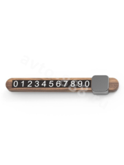 Автовизитка парковочная карта с номером телефона LAND ROVER фото 5