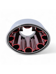 Насадка на глушитель ZXQ-481 красный фото 2