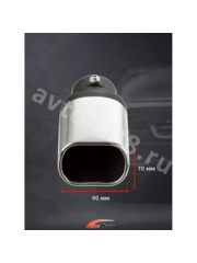 Насадка на глушитель               ZXQ-438 фото 5