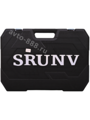 Набор инструментов SRUNV в кейсе 150 предмета черный фото 3