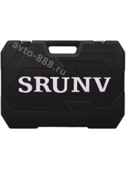 Набор инструментов SRUNV в кейсе 92 предмета черный фото 4