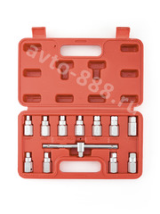 Набор для откручивания масляных пробок 12 предметов фото 2