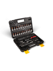 Набор инструментов DEKECR-V в кейсе 46 предметов S-2 (чёрный) фото 2