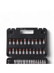 Набор инструментов DEKECR-V в кейсе 46 предметов S-2 (чёрный) фото 3