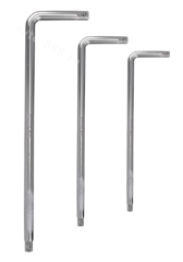 Вороток Г-образный комплект 3 шт 1/2, 1/4, 3/8 фото 1