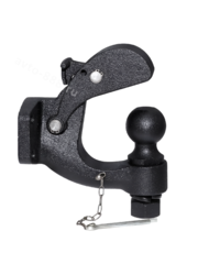 Фаркоп крюк универсальный с шаром чёрный 6.8кг 213 фото 4