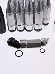 Комплект гаек-карандаш (лёгкие) R104 12*1,25 (20 шт, высота 55 мм) хром фото 12