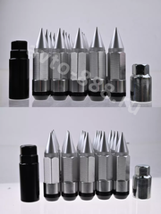 Комплект гаек-карандаш (лёгкие) R104 12*1,25 (20 шт, высота 55 мм) хром фото 11