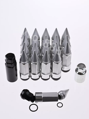 Комплект гаек-карандаш (лёгкие) R104 12*1,25 (20 шт, высота 55 мм) хром фото 2