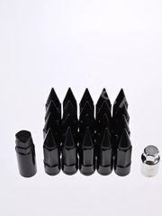 Комплект гаек-карандаш (лёгкие) R104 12*1,25 (20 шт, высота 55 мм) чёрные фото 9