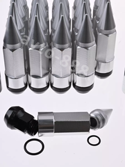 Комплект гаек-карандаш (лёгкие) R104 12*1,5 (20 шт, высота 55 мм) хром фото 14