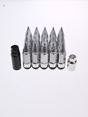 Комплект гаек-карандаш (лёгкие) R104 12*1,5 (20 шт, высота 55 мм) хром фото 5