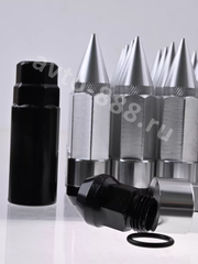 Комплект гаек-карандаш (лёгкие) R104 12*1,5 (20 шт, высота 55 мм) хром фото 16