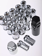 Секретки гайки F651 12*1,5 (16P+4+2, высота 32 мм) хром фото 8