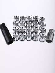 Секретки гайки F651 12*1,5 (16P+4+2, высота 32 мм) хром фото 11