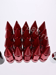 Комплект гаек-карандаш (лёгкие) R104 12*1,25 (20 шт, высота 55 мм) красные фото 6