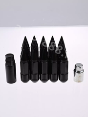 Комплект гаек-карандаш (лёгкие) R104 12*1,5 (20 шт, высота 55 мм) чёрные фото 5