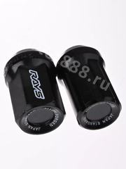 Секретки гайки F651 12*1,25 (16P+4+2, высота 32 мм) чёрный фото 6