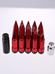 Комплект гаек-карандаш (лёгкие) R104 12*1,5 (20шт, высота 55мм) красный фото 8