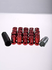 Секретки гайки F651 12*1,5 (16P+4+2, высота 32 мм) красный фото 5