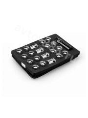 Секретки гайки M89/435 12*1,5 (20+1 высота 28 мм) хром фото 3