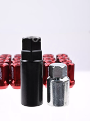 Секретки гайки F651 12*1,25 (16P+4+2, высота 32 мм) красный фото 8