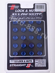 Секретки гайки F651 12*1,5 (16P+4+2, высота 32 мм) синий фото 6