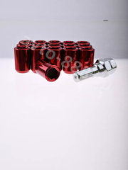 Секретки гайки R028 12*1,25 (16 шт, высота 32 мм, сквозная) красный фото 7