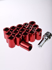 Секретки гайки R028 12*1,25 (16 шт, высота 32 мм, сквозная) красный фото 15