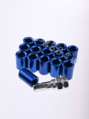 Секретки гайки R028 12*1,5 (16 шт, высота 32 мм, сквозная) синий фото 12