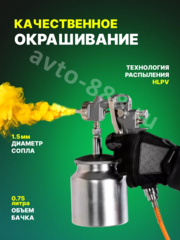 Набор краскопультов 5 предметов фото 9