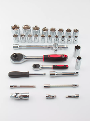 Набор инструментов SRUNV в кейсе 94 предметов зеленый фото 2