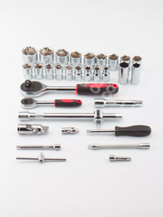 Набор инструментов SRUNV в кейсе 61 предметов зеленый фото 2