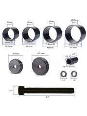 Набор съемников для замены ступичных подшипников 23 предмета фото 3
