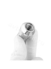 Гайка на колесо М12*1.25 конус (ключ 19) L45 ПИКА хром (5шт) C1006B фото 3