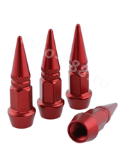 Колпачок ниппеля универсальный 4шт. пуля HV05 красный фото 7