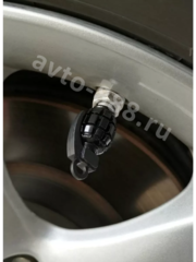 Колпачок ниппеля универсальный 4шт. граната чёрный фото 7